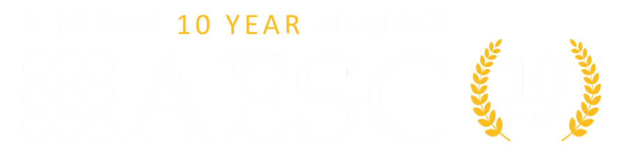 AESC 10 year membership logo
